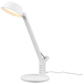 AVA | Stolná minimalistická biela LED lampa