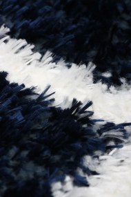 Koberec Boho 613 NAVY BLUE/CREAM rozmery koberec: 60x100 cm