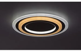 Rabalux 71315 - LED stmievateľné stropné svietidlo TANELI 56W/230V 3000/4000/6000K chróm + diaľkový ovládač