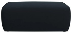 Tmavomodrá zamatová podnožka Kapua – Makamii