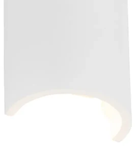 Moderná nástenná lampa biela - Colja Novo