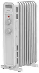 Sencor - Olejový ohrievač s 9 rebrami 800/1200/2000W/230V biely