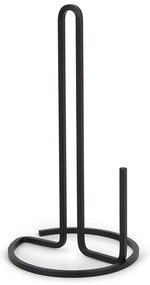 Čierny oceľový držiak na kuchynské utierky ø 17 cm Squire – Umbra