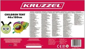 KRUZZEL Preliezačka pre deti - Húsenica - Bino
