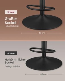 Set dvoch barových stoličiek LJB097K01
