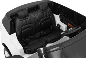 Ramiz Range Rover HSE 2-miestne detské auto Biele SUV + Pilot