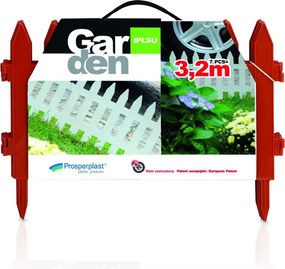 Záhradný plôtik GARDI 322 cm terakota