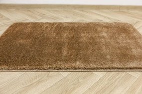 Kúpeľňový koberček Malmo tmavobéžový