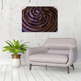 Obraz - Čokoládový Cupcake (70x50 cm)