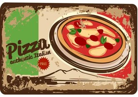Ceduľa Restaurant Menu Pizza