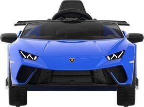 LEAN CARS Lamborghini Huracan batériové auto Modrá