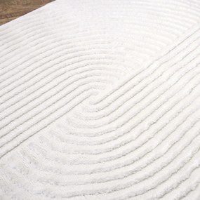Angel Carpet, Kusový koberec Zafiro 19 Beige, 60x110, béžová, kancelária