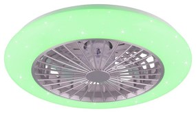 Biele LED stropné svietidlo Stralsund – Trio