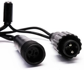 DECOLED Svetelná reťaz LED, 5 m, červená, 50 diód, IP67