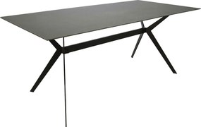 XXXLutz JEDÁLENSKÝ STÔL, čierna, sivá, 180/90/75 cm Hom`in - Stoly - 002465000101