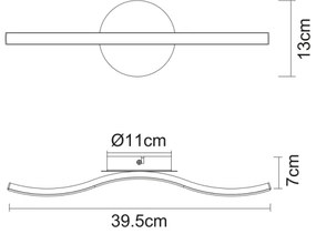 Globo 67171-6 - LED Stropné svietidlo EVITA LED/6W/230V