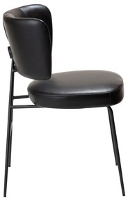 Čierna jedálenská stolička Roost – DAN-FORM Denmark