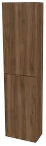 Mereo Aira, kúpeľňová skrinka 170 cm vysoká, ľavé otváranie, Multidecor, Orech Pacifik tabákový, MER-CN794LNOPT2