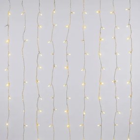 Aigostar - LED Vonkajší vianočný reťaz 372xLED/8 funkcií 3xAA 6x1,2m IP44 teplá biela