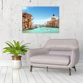 Sklenený obraz - Venice (70x50 cm)