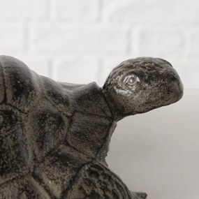 Záhradná liatinová figúrka Trully2, 6x21 cm, hnedá