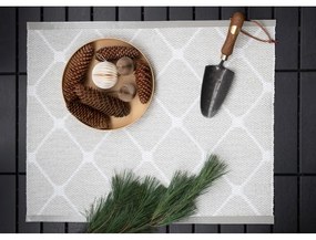 Svetlosivo-krémový vnútorný a vonkajší koberec 70x60 cm Rex Fossil – Pappelina