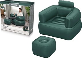 Nafukovacie kreslo tmavé Bestway 75137