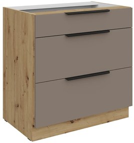 Kuchynská skrinka Aria-Ta/Ar Anti Fingerprint 80d 3s Bb