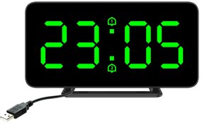 Budík do siete JVD SB3216.1, 15cm