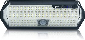 Bezdoteku LEDSolar 196 solárne vonkajšie svetlo svietidlo, 196 LED so senzorom, bezdrôtové, 4W, studená            farba