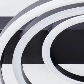 Brilliant - LED stmievateľné stropné svietidlo PEDLEY LED/36W/230V čierna