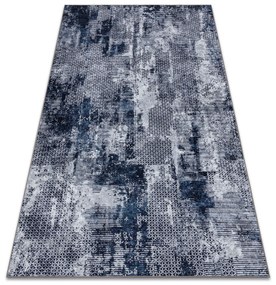 Prateľný koberec MIRO 51924.805 Abstraktný- sivo/ modrý