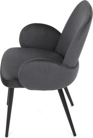 Jedálenská stolička DCL-X7129 GREY2 Farba: Sivá