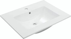 Comodo Kúpeľňová skrinka s keramickým umývadlom Spok 60-2D