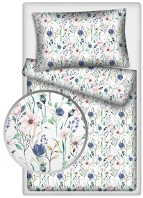 Polášek Bavlnené obliečky ROZKVITNUTÁ LÚKA - 140 x 220 cm / 70 x 90 cm