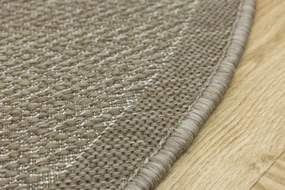 Obojstranný koberec BRUSSELS 205803/10610 béžový / krémový kruh