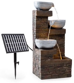 Blumfeldt Fez, solárna fontána, LED, 34 × 76 × 36 cm (Š × V × H), polyresin