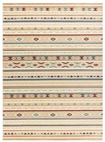 Koberec KILIM 7948/52933 Romby béžový / sivý