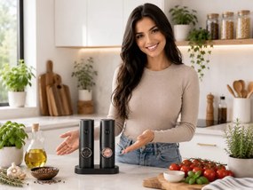 Sada dvoch elektrických mlynčekov HERBAL (2 ks)