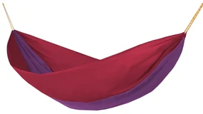 Hojdacia sieť Hamaka Originál pre jedného, ružová / purpurová