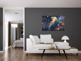 Obraz - Magická medúza (90x60 cm)