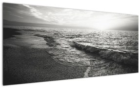 Obraz - Na brehu mora (120x50 cm)