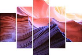 Obraz - farebný piesok (150x105 cm)