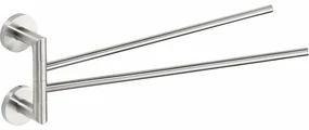SAPHO XS405 X-Steel otočný držiak na uteráky dvojitý 42 cm, nehrdz. oceľ