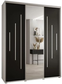 Skriňa 45 Canaris 13 200 biela/čierna/silver