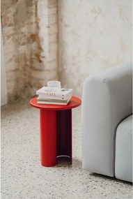 Kovový okrúhly odkladací stolík ø 35 cm Sato – noo.ma