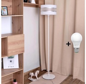 LED Stojacia lampa HELEN 1xE27/15W/230V biela