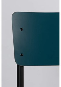 Jedálenské stoličky v súprave 4 ks v petrolejovej farbe Back to school - Zuiver