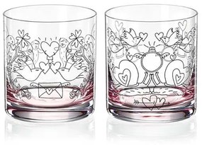 Crystalex Couples in Love 280ml 2 ks