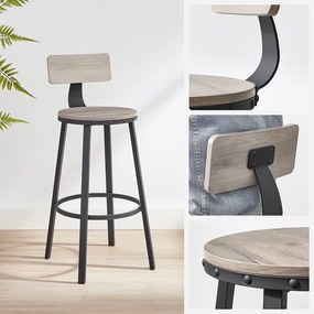 Set vysokých barových stoličiek LBC026B02